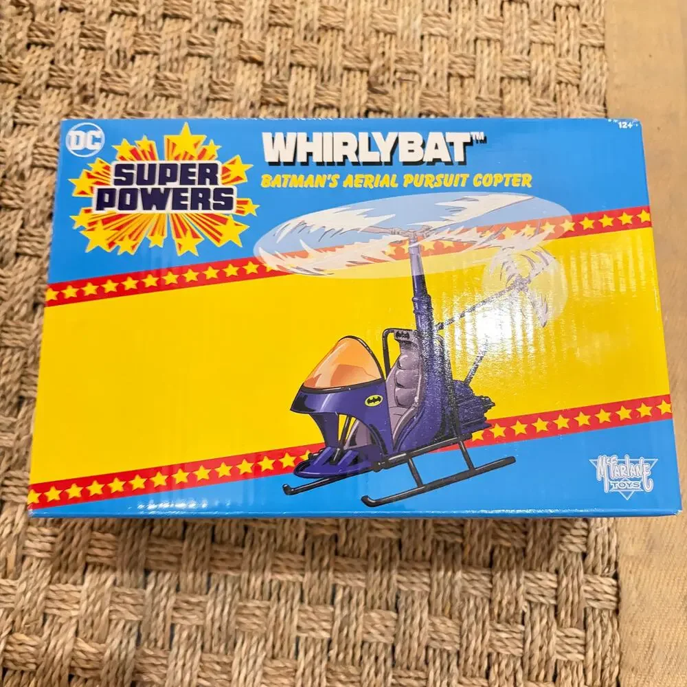 McFarlane Toys DC Super Powers Whirlybat Batman's Aerial Pursuit Copter NEW